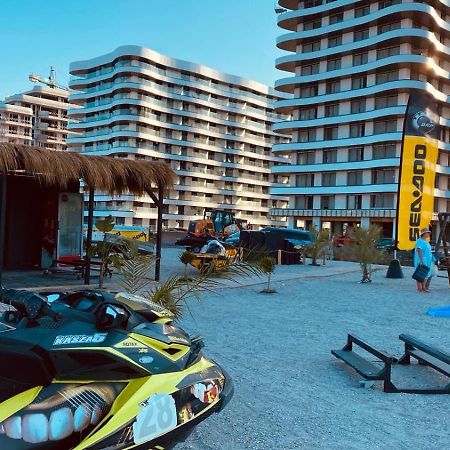 Eva Del Mar - Sea View - Mamaia Nord Apartment Bagian luar foto