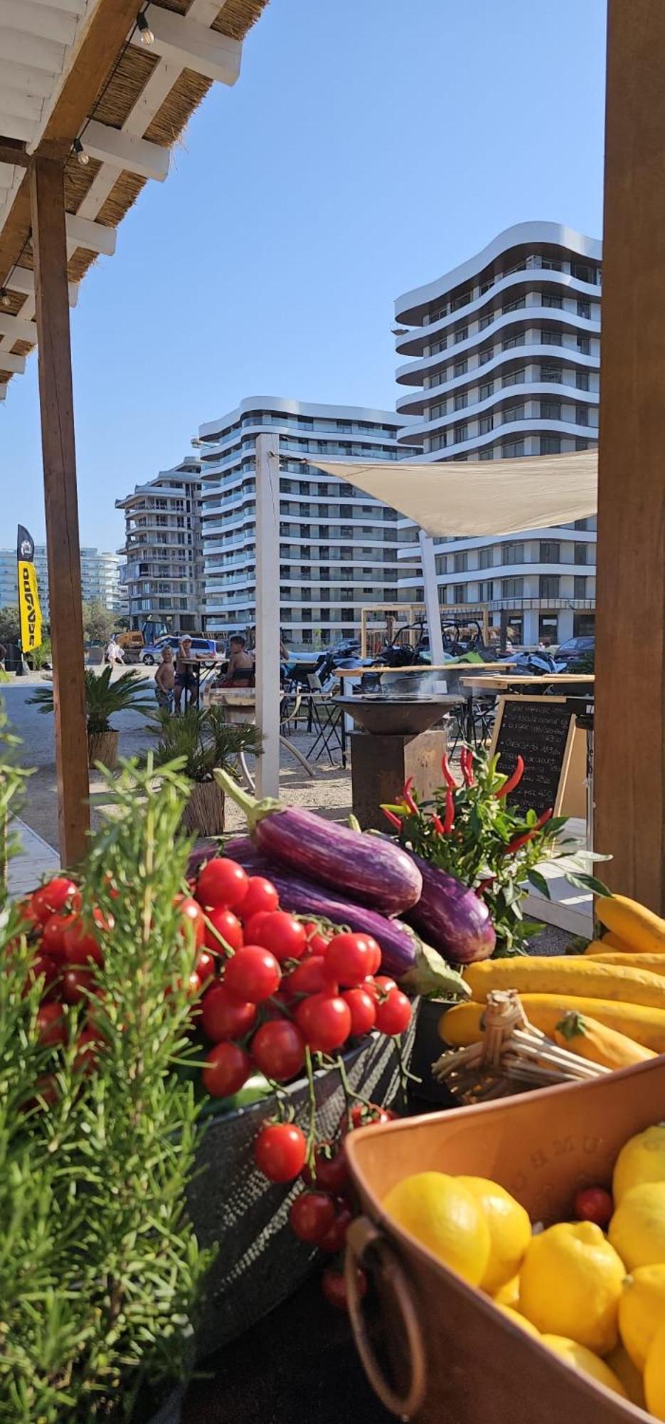 Eva Del Mar - Sea View - Mamaia Nord Apartment Bagian luar foto